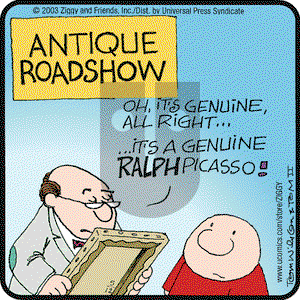 Ziggy on Monday May 12, 2003 Comic Strip
