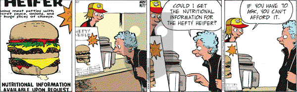 Lucky Cow on Monday June 9, 2025 Comic Strip