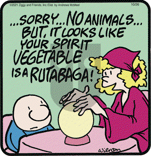 Ziggy - Tuesday October 26, 2021 Comic Strip