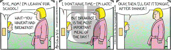 The Born Loser on Tuesday September 13, 2011 Comic Strip