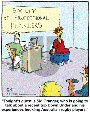 In the Bleachers on Tuesday January 6, 2009 Comic Strip