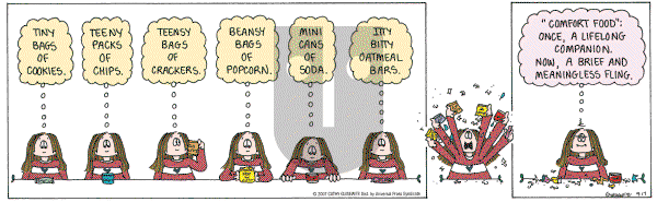 Cathy Classics - Monday September 17, 2007 Comic Strip