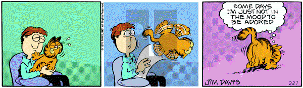 Garfield on Tuesday February 27, 1979 Comic Strip