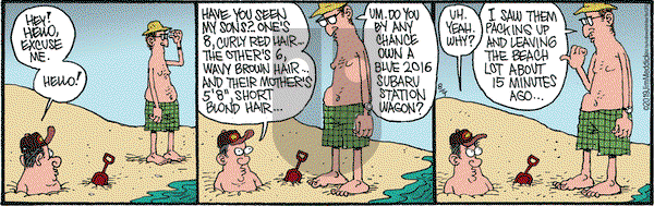Monty on Friday August 9, 2019 Comic Strip