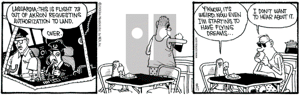 Monty on Thursday August 17, 2006 Comic Strip
