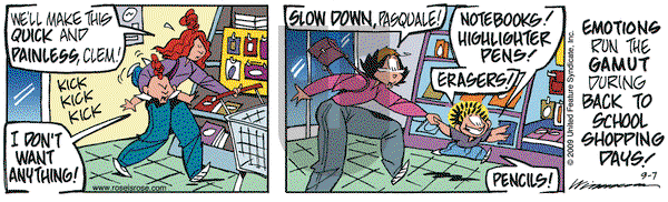 Rose is Rose on Monday September 7, 2009 Comic Strip