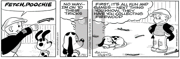 Nancy on Friday January 7, 2005 Comic Strip