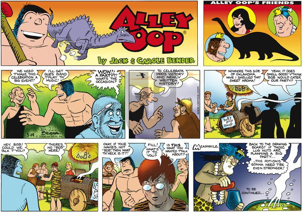 Alley Oop on Sunday May 14, 2006 Comic Strip