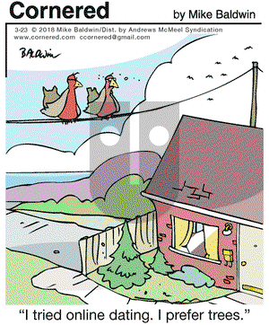Cornered on Friday March 23, 2018 Comic Strip
