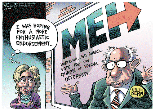 Rob Rogers on Thursday July 14, 2016 Comic Strip