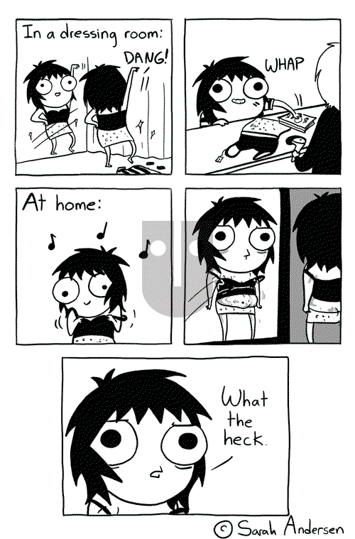 Sarah's Scribbles - Saturday August 1, 2015 Comic Strip