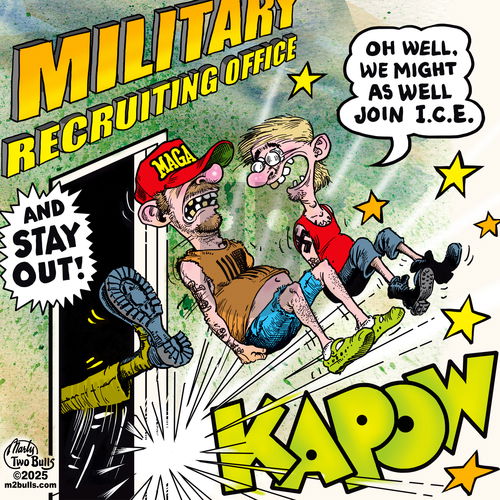 M2Bulls on Wednesday August 13, 2025 Comic Strip