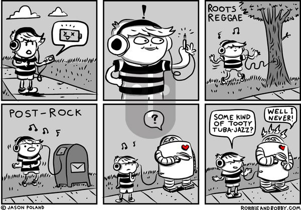 Robbie and Bobby on Wednesday May 14, 2025 Comic Strip