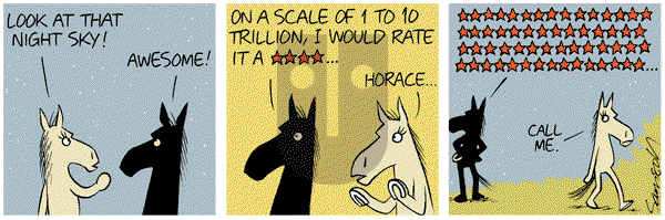 Dark Side of the Horse on Tuesday October 19, 2010 Comic Strip