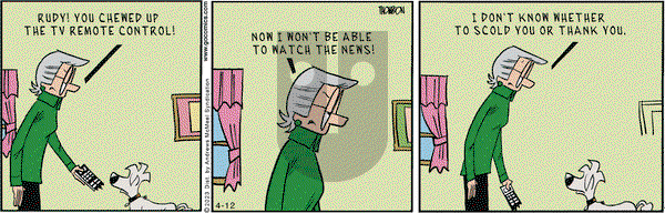 Grand Avenue on Wednesday April 12, 2023 Comic Strip