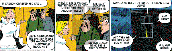 Rip Haywire on Tuesday January 23, 2018 Comic Strip