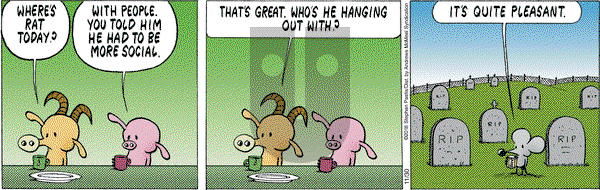 Pearls Before Swine on Friday November 30, 2018 Comic Strip