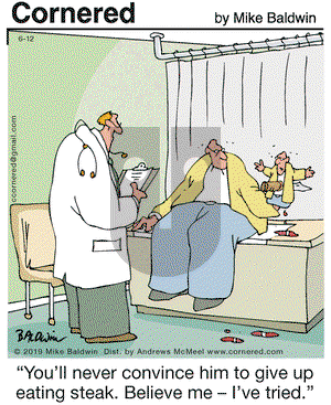 Cornered on Wednesday June 12, 2019 Comic Strip