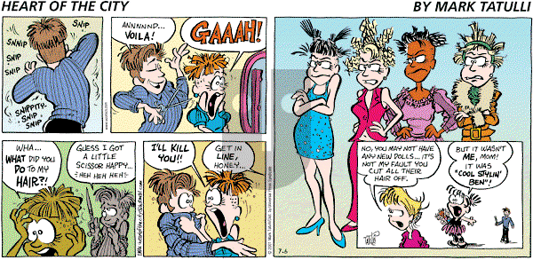 Heart of the City on Sunday July 6, 2008 Comic Strip