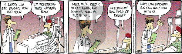 The Buckets on Thursday May 17, 2018 Comic Strip