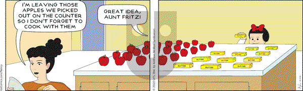 Nancy on Saturday October 3, 2020 Comic Strip