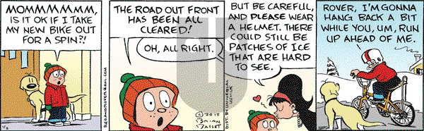 Red and Rover on Friday January 2, 2015 Comic Strip