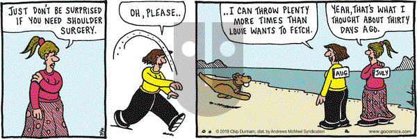 Overboard on Tuesday July 30, 2019 Comic Strip