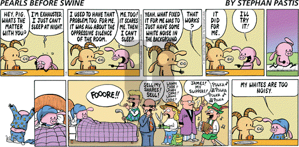 Pearls Before Swine on Sunday November 6, 2011 Comic Strip