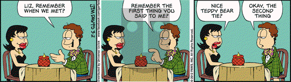 Garfield on Friday March 2, 2012 Comic Strip