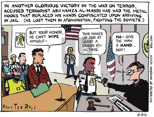 Ted Rall on Monday October 15, 2012 Comic Strip
