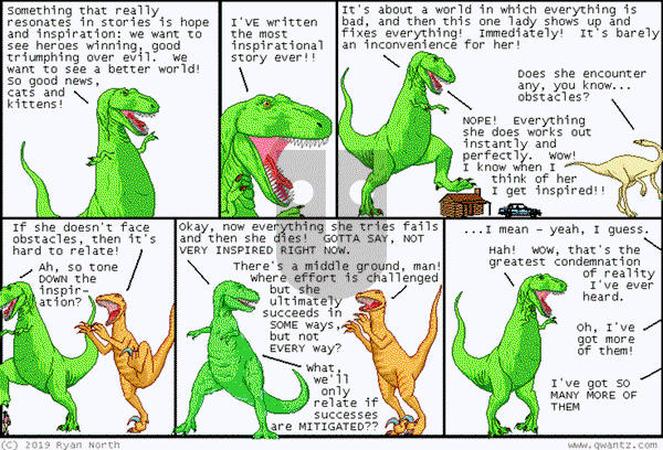 Dinosaur Comics on Wednesday June 4, 2025 Comic Strip