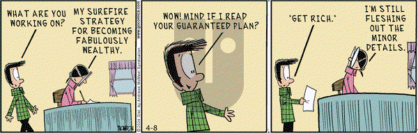 Grand Avenue on Monday April 8, 2024 Comic Strip