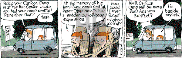 Cul de Sac on Monday July 6, 2015 Comic Strip