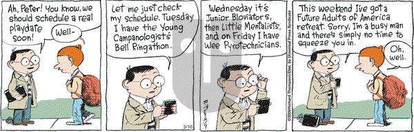 Cul de Sac on Monday March 16, 2009 Comic Strip