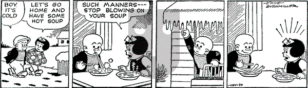 Nancy Classics on Wednesday November 30, 2016 Comic Strip