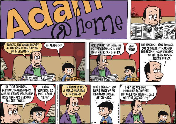 Adam@Home on Sunday November 4, 2012 Comic Strip