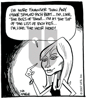 Reality Check on Tuesday July 24, 2007 Comic Strip