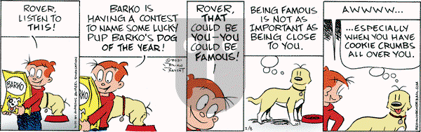 Red and Rover on Monday February 8, 2021 Comic Strip