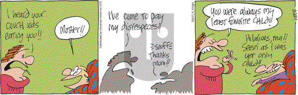 The Knight Life on Friday November 6, 2015 Comic Strip