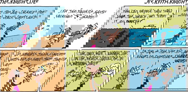 The Knight Life on Sunday July 31, 2011 Comic Strip