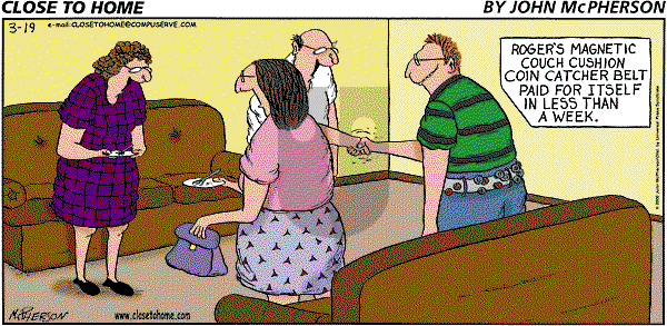 Close to Home on Thursday September 27, 2001 Comic Strip