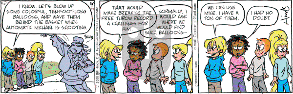 Cleats - Wednesday March 12, 2008 Comic Strip