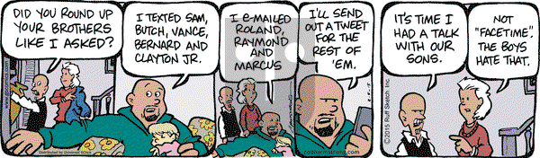 JumpStart on Thursday February 5, 2015 Comic Strip