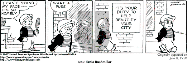 Nancy Classics on Thursday June 8, 2017 Comic Strip