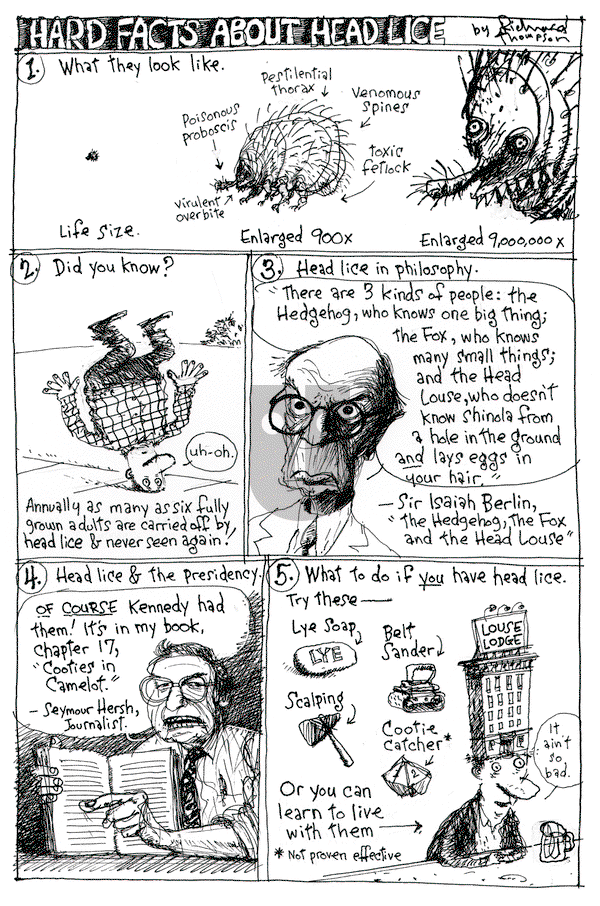 Richard's Poor Almanac on Monday January 26, 2015 Comic Strip