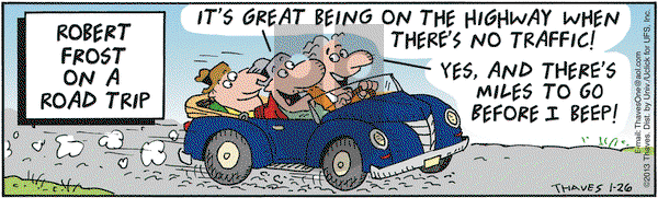 Frank and Ernest on Saturday January 26, 2013 Comic Strip
