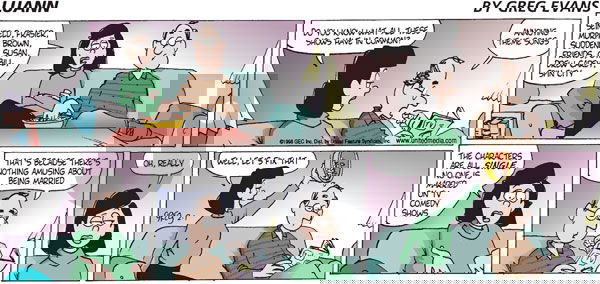 Luann on Sunday February 1, 1998 Comic Strip