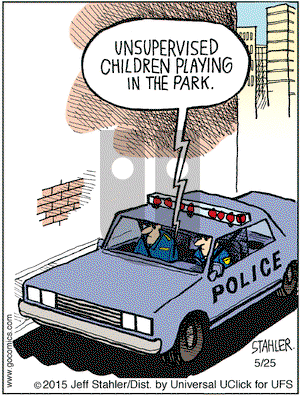 Moderately Confused - Monday May 25, 2015 Comic Strip