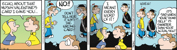 Drabble on Tuesday February 20, 2018 Comic Strip