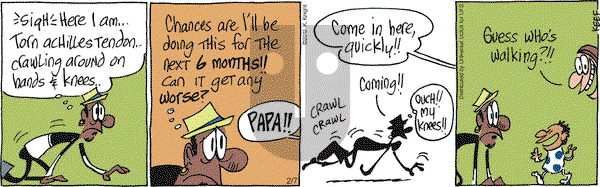 The Knight Life on Friday February 7, 2014 Comic Strip